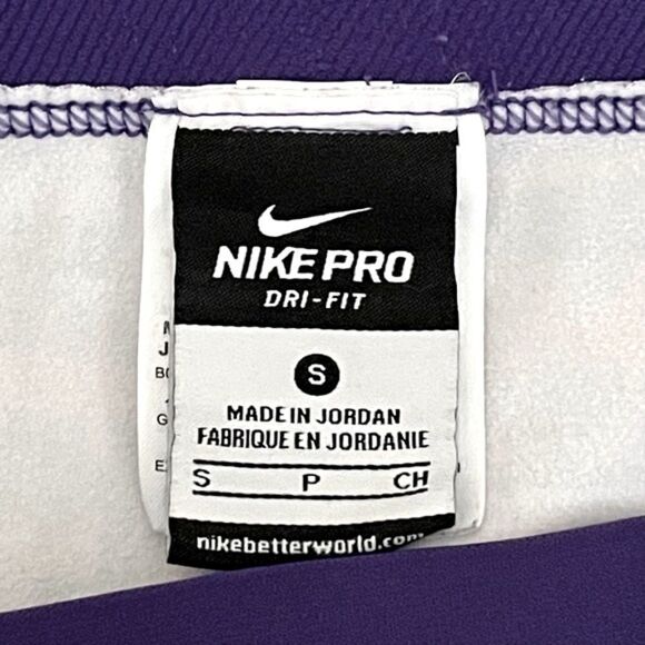 Nike Pro Hyperwarm Pink Nordic Print Training Tights Size S - Picture 8 of 11